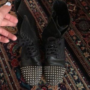 Steve Madden studded boots